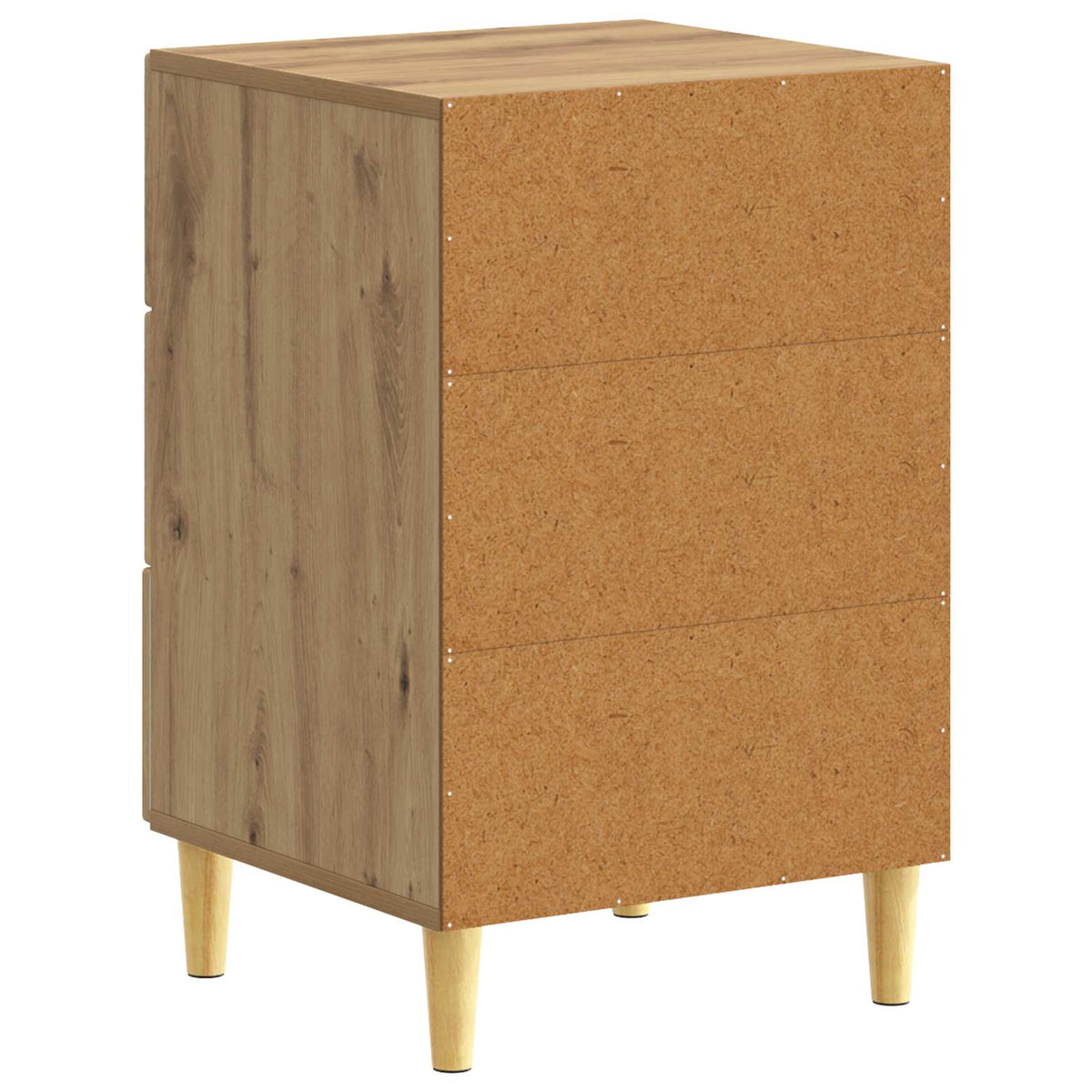 Sengebord Artisan-eg 43 x 39,5 x 66,5 cm Konstrueret træ