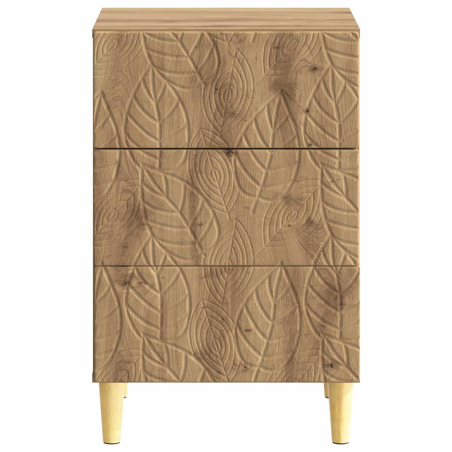 Sengebord Artisan-eg 43 x 39,5 x 66,5 cm Konstrueret træ