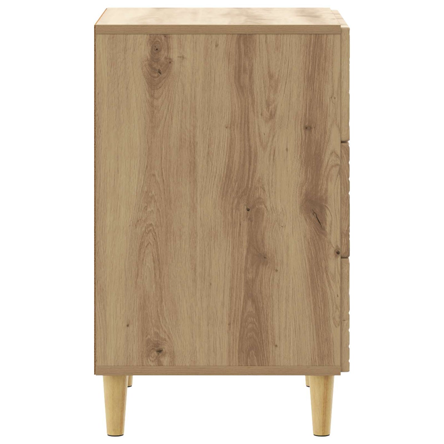 Sengebord Artisan-eg 43 x 39,5 x 66,5 cm Konstrueret træ