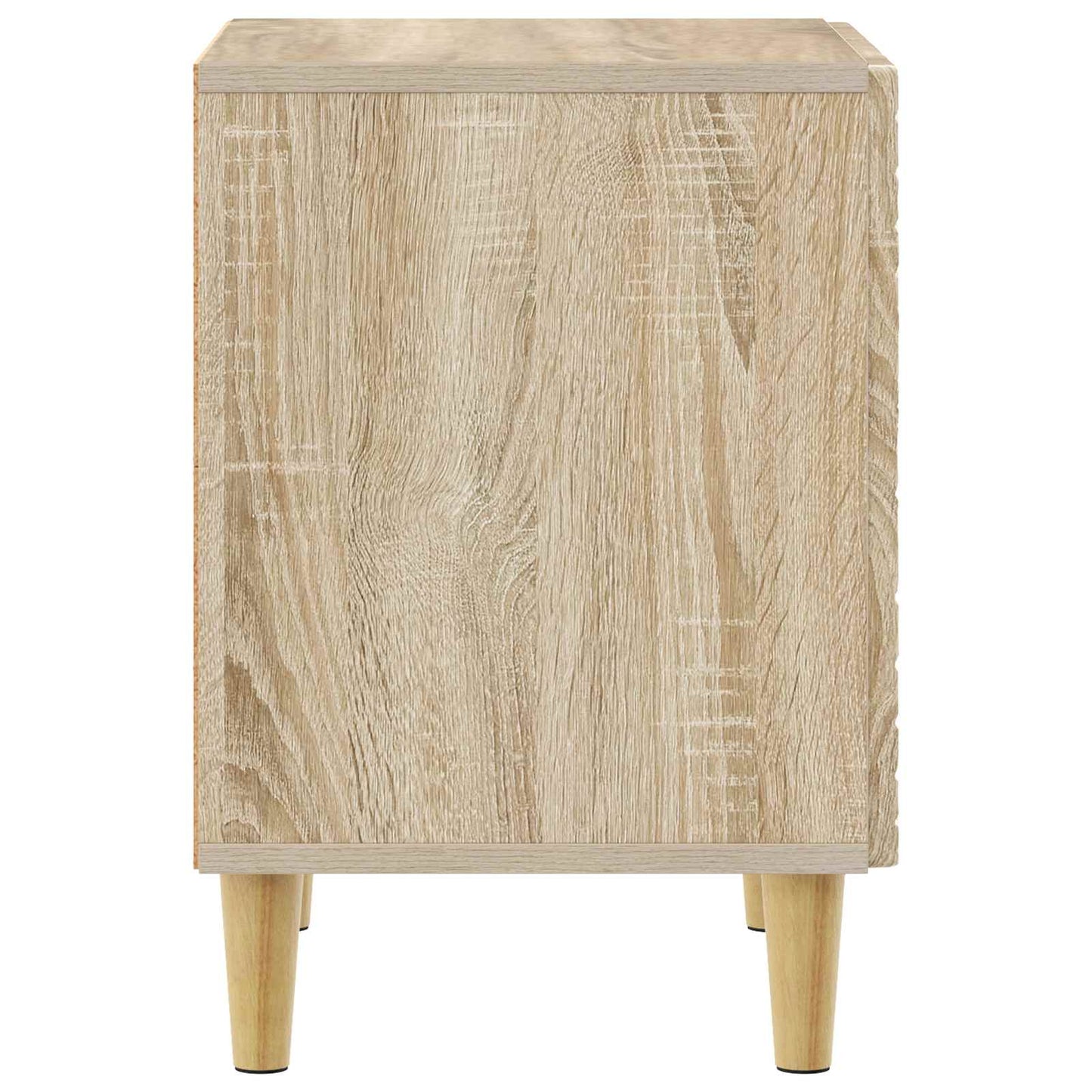 Sengebord Sonoma-eg 43 x 34,5 x 50 cm Konstrueret træ