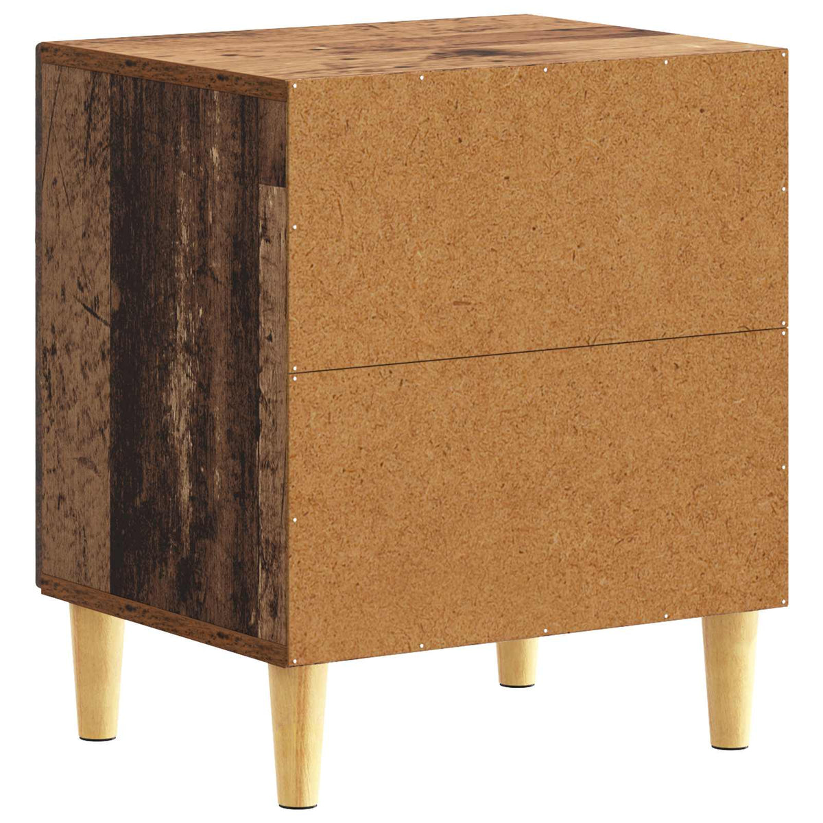 Sengebord 2 stk. Gammelt træ 43 x 34,5 x 50 cm Konstrueret træ