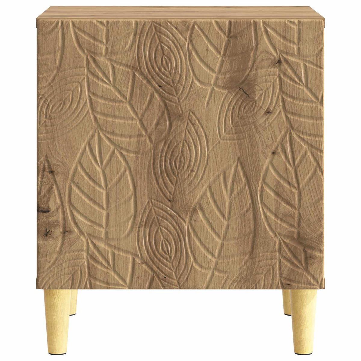 Sengebord 2 stk. Artisan-eg 43 x 34,5 x 50 cm Konstrueret træ