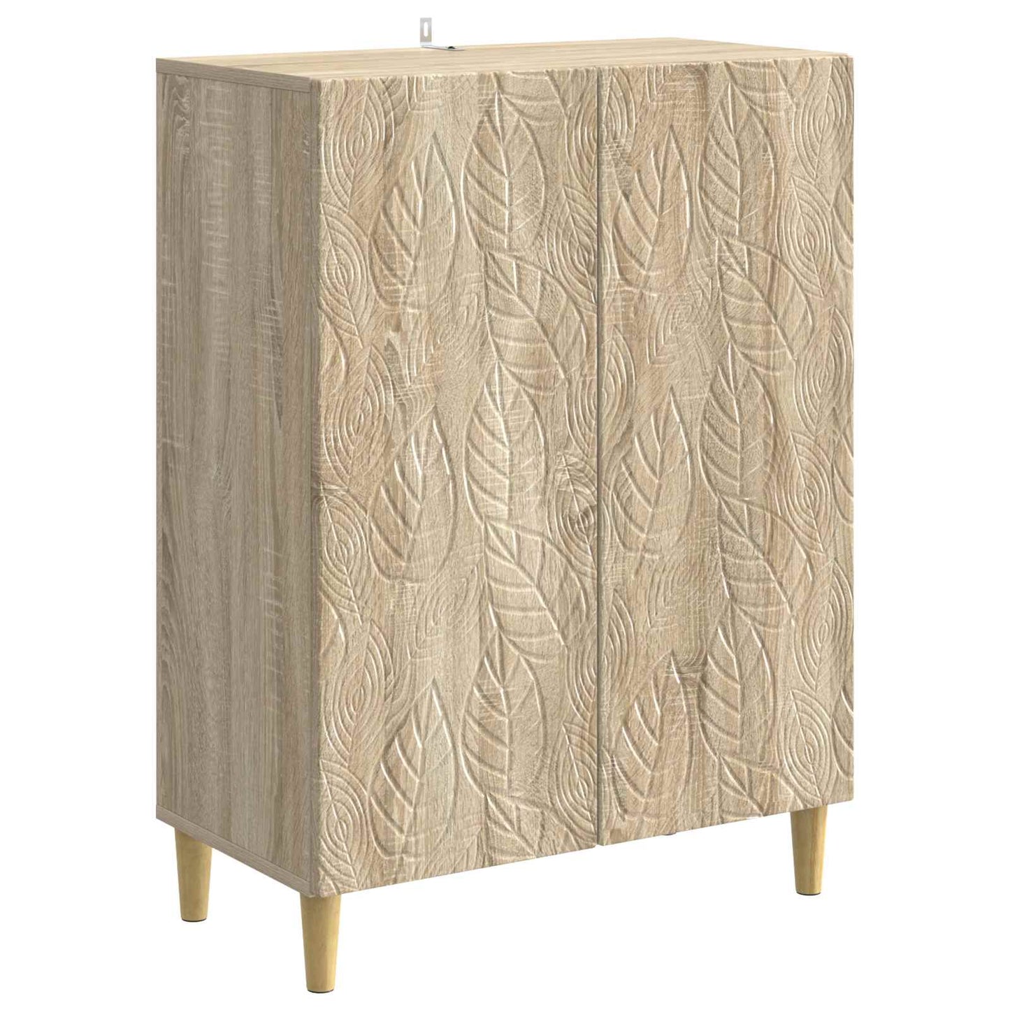 Sideboard Sonoma-eg 66 x 34,5 x 90 cm Konstrueret træ