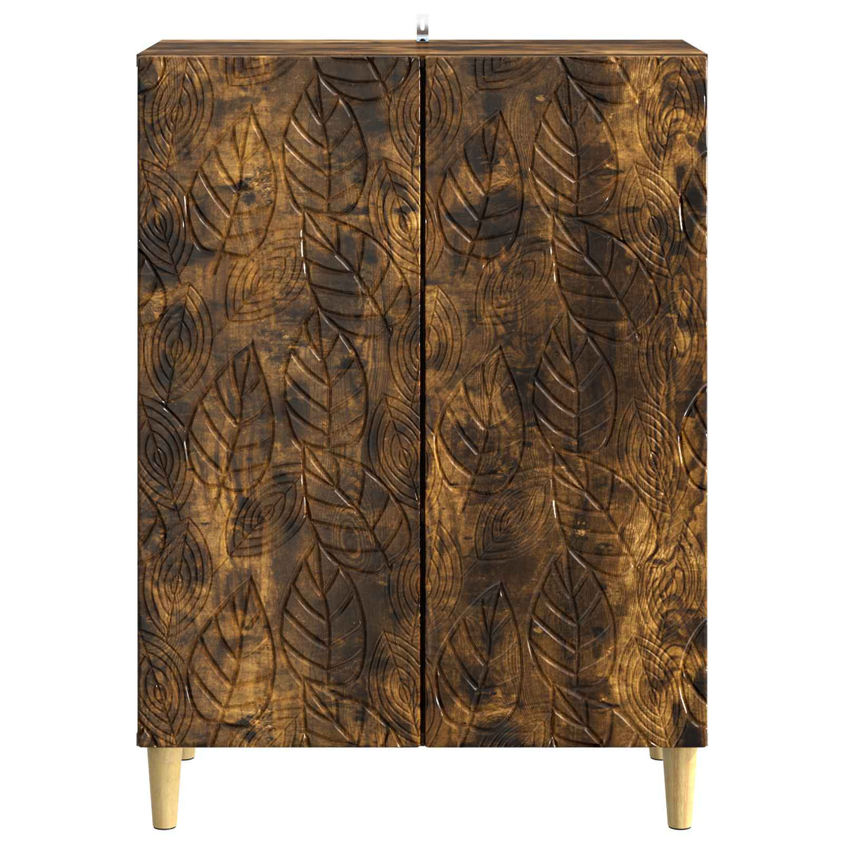 Sideboard Røget eg 66 x 34,5 x 90 cm Konstrueret træ