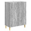 Sideboard Grå Sonoma 66 x 34,5 x 90 cm Konstrueret træ
