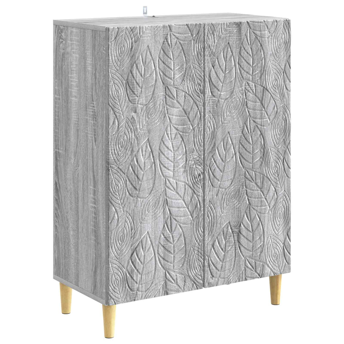 Sideboard Grå Sonoma 66 x 34,5 x 90 cm Konstrueret træ