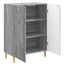 Sideboard Grå Sonoma 66 x 34,5 x 90 cm Konstrueret træ