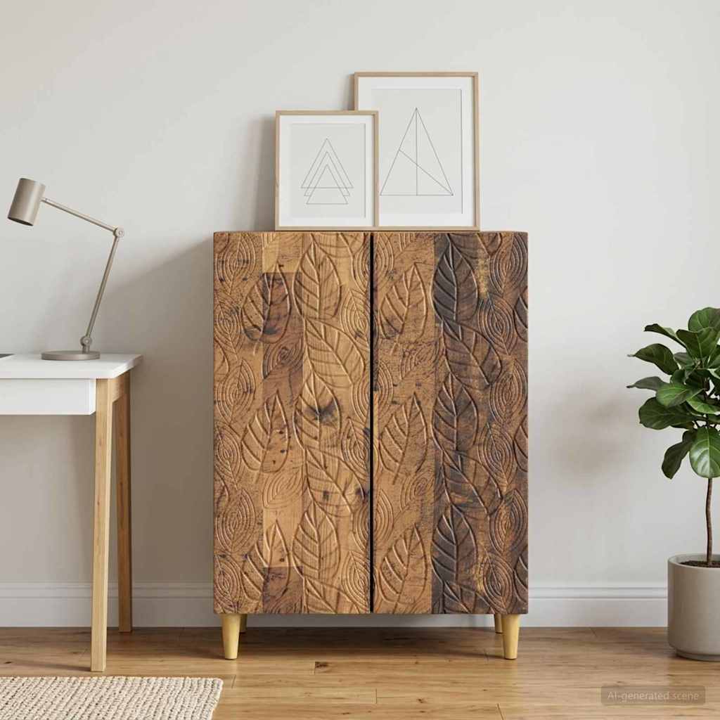 Sideboard Gammelt træ 66 x 34,5 x 90 cm Konstrueret træ