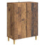 Sideboard Gammelt træ 66 x 34,5 x 90 cm Konstrueret træ