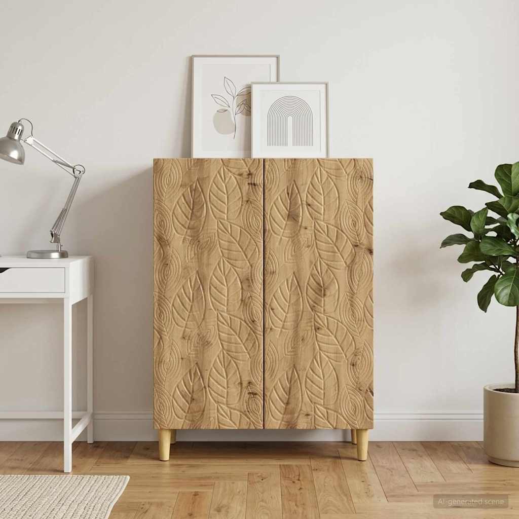 Sideboard Artisan-eg 66 x 34,5 x 90 cm Konstrueret træ