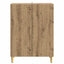 Sideboard Artisan-eg 66 x 34,5 x 90 cm Konstrueret træ
