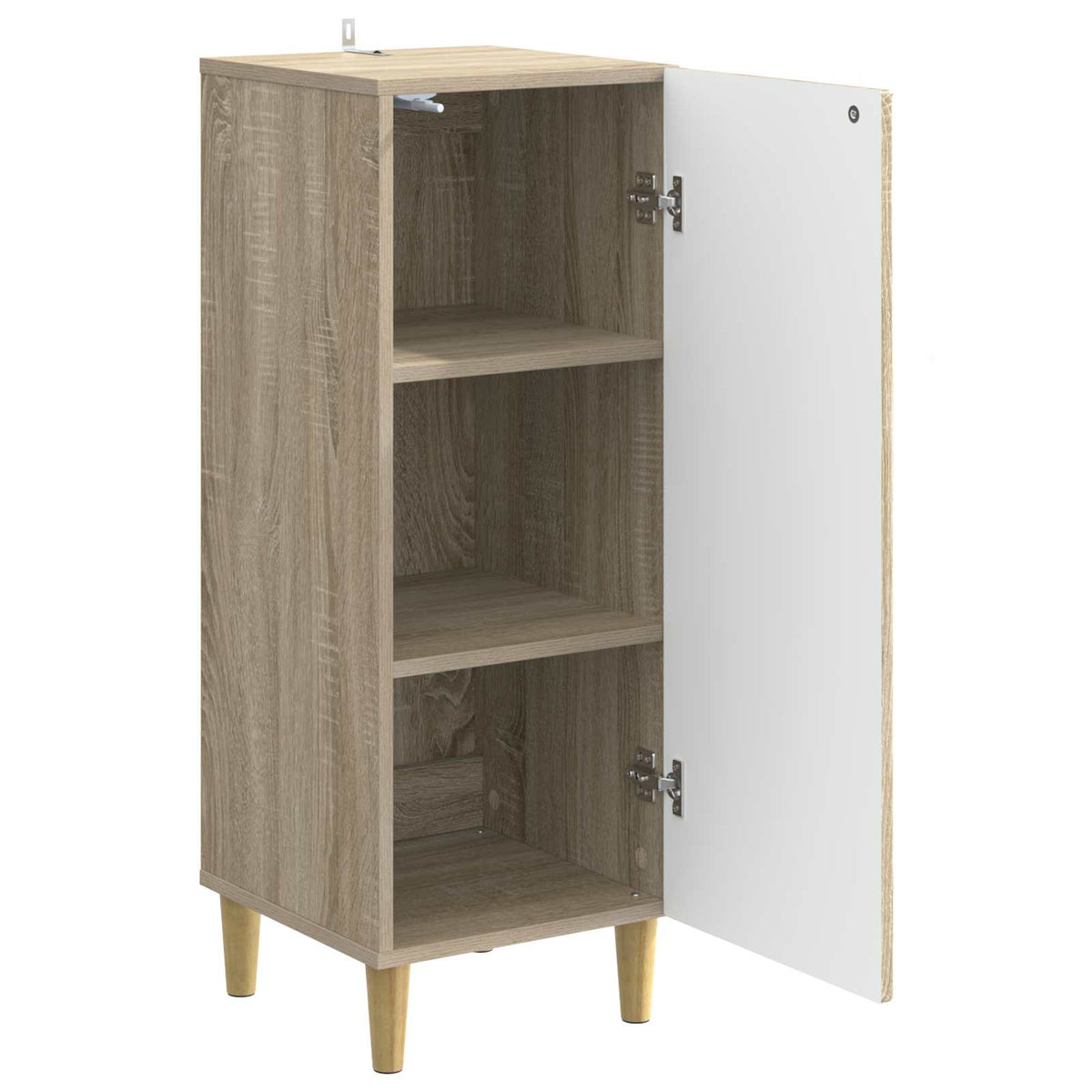 Sideboard Sonoma-eg 33 x 34,5 x 90 cm Konstrueret træ