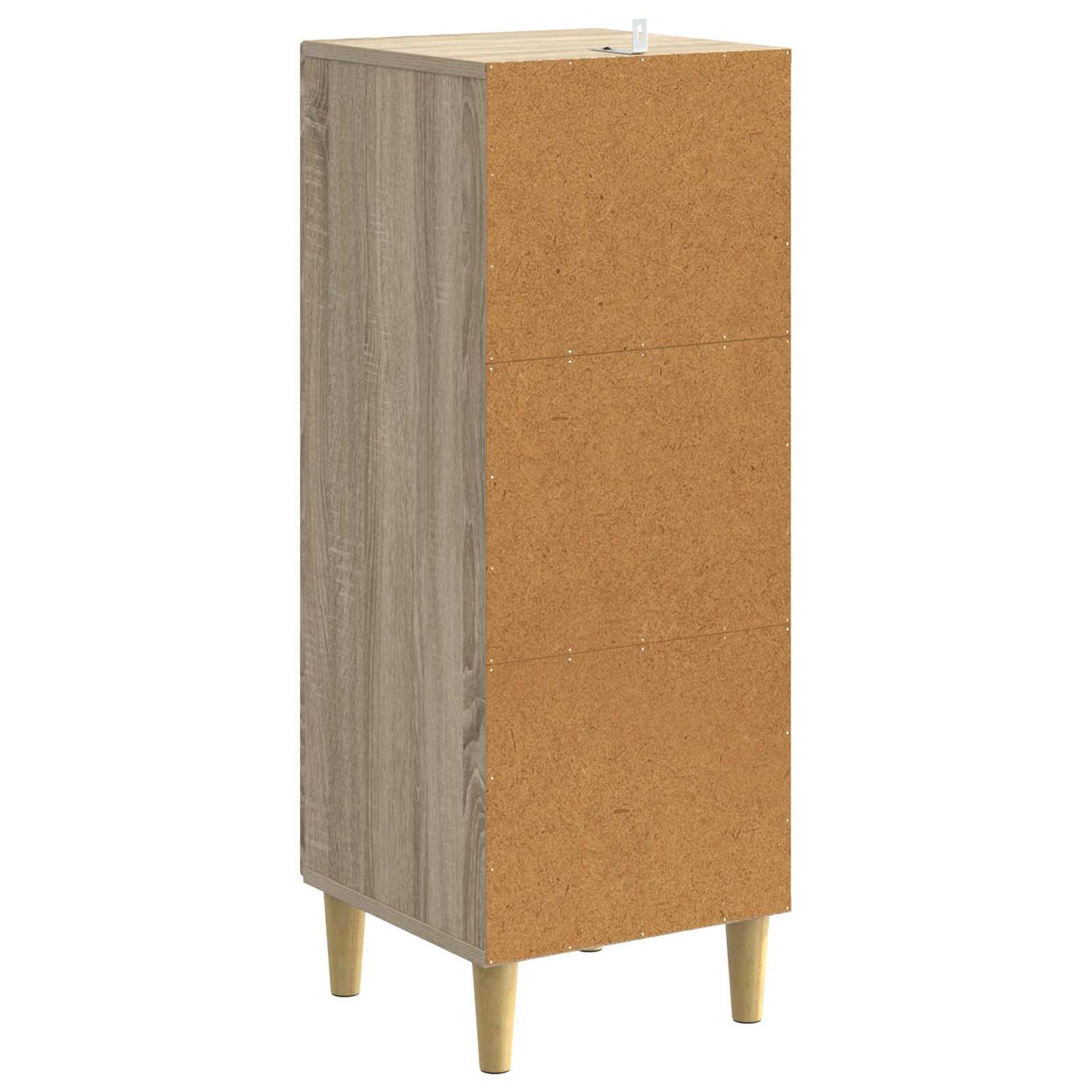 Sideboard Sonoma-eg 33 x 34,5 x 90 cm Konstrueret træ
