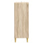 Sideboard Sonoma-eg 33 x 34,5 x 90 cm Konstrueret træ