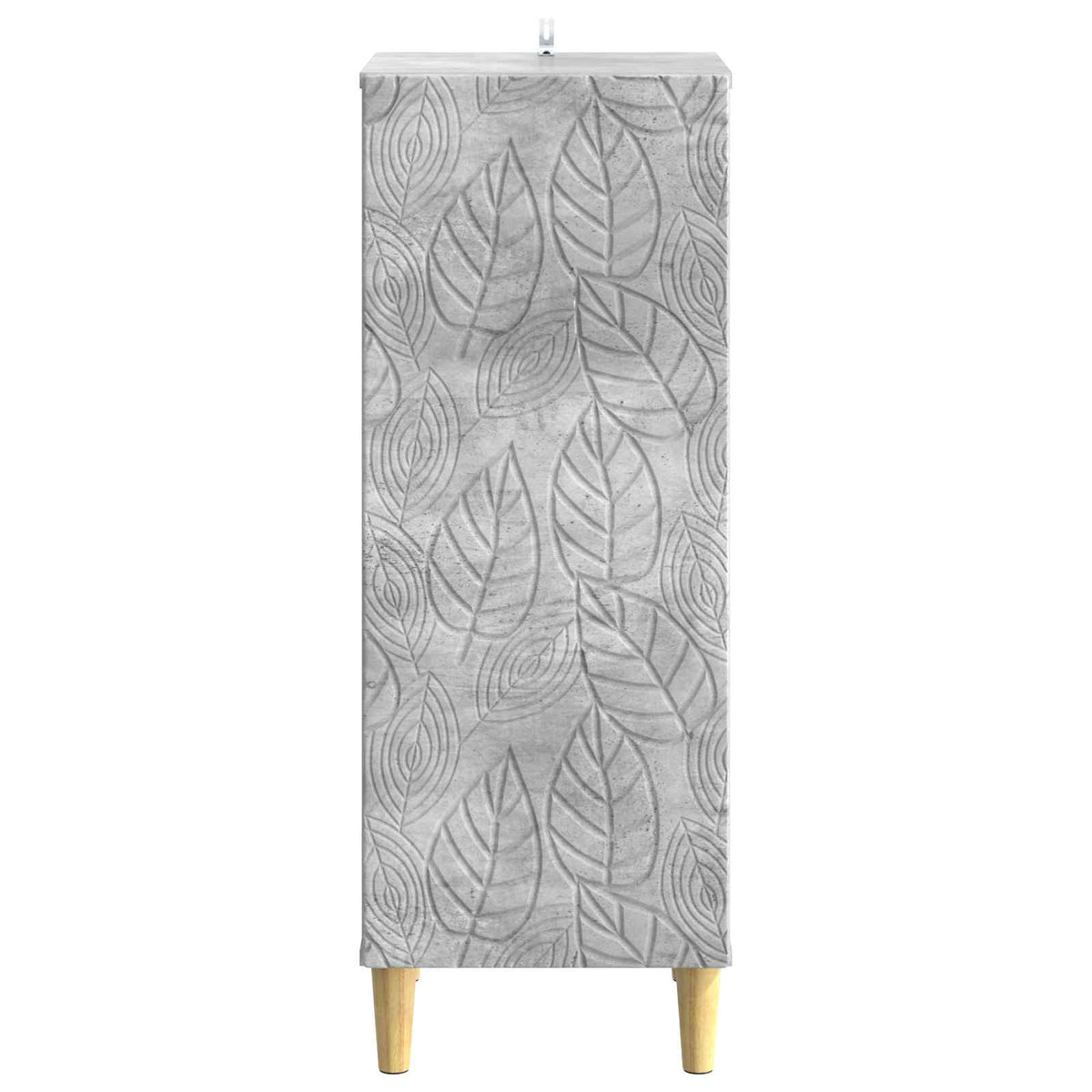 Sideboard Betongrå 33 x 34,5 x 90 cm Konstrueret træ