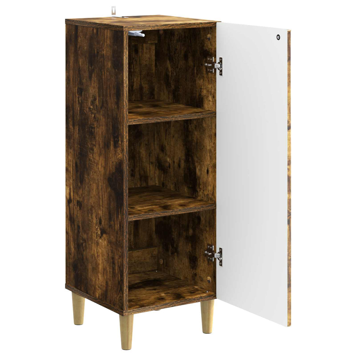 Sideboard Røget eg 33 x 34,5 x 90 cm Konstrueret træ