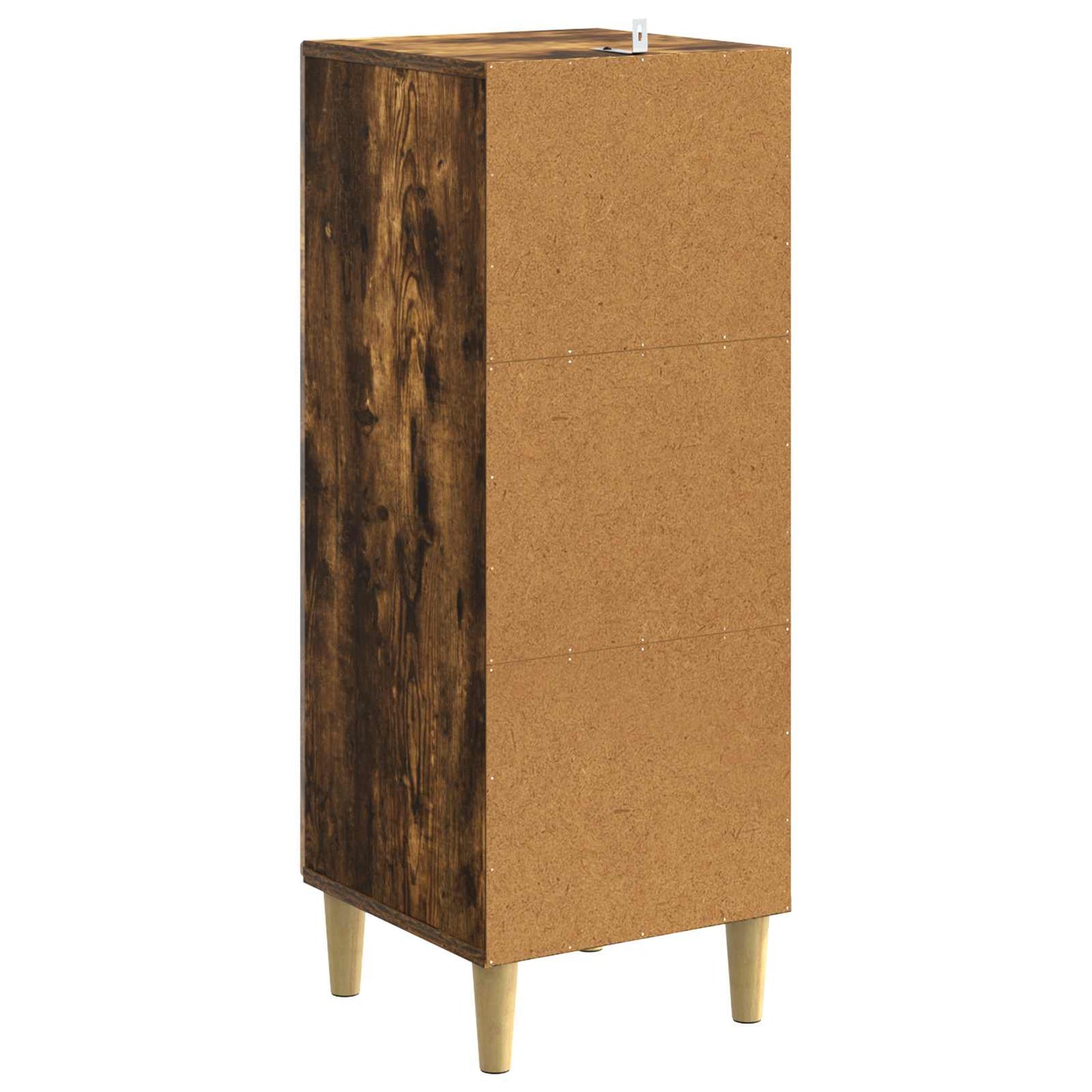 Sideboard Røget eg 33 x 34,5 x 90 cm Konstrueret træ