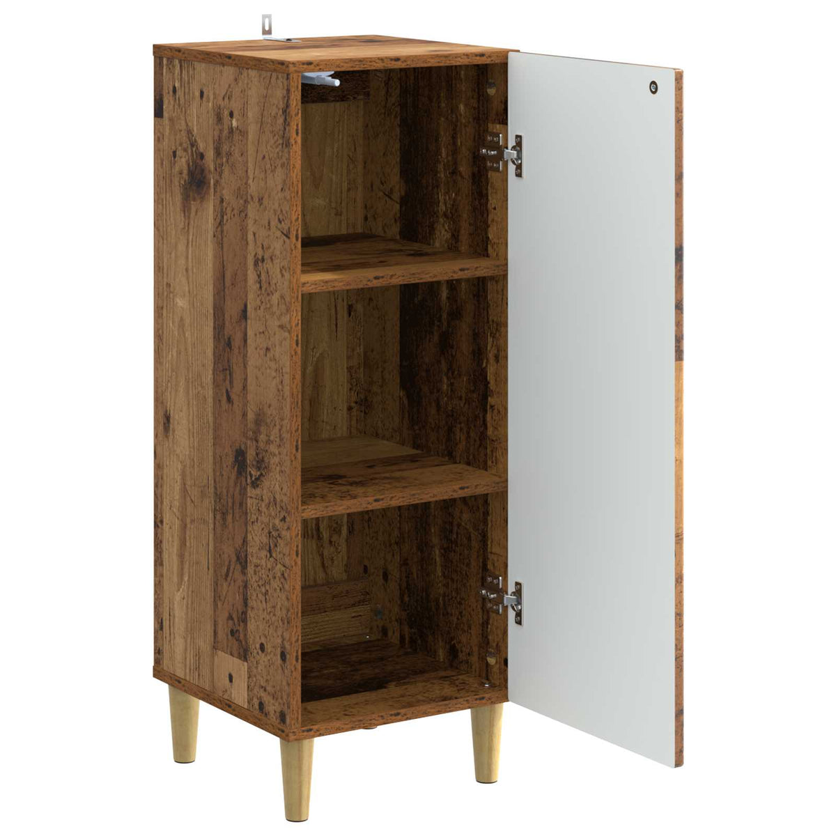 Sideboard Gammelt træ 33 x 34,5 x 90 cm Konstrueret træ