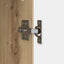 Sideboard Artisan-eg 33 x 34,5 x 90 cm Konstrueret træ