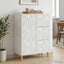 Sideboard Hvid 66 x 34,5 x 90 cm Konstrueret træ