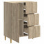 Sideboard Sonoma-eg 66 x 34,5 x 90 cm Konstrueret træ