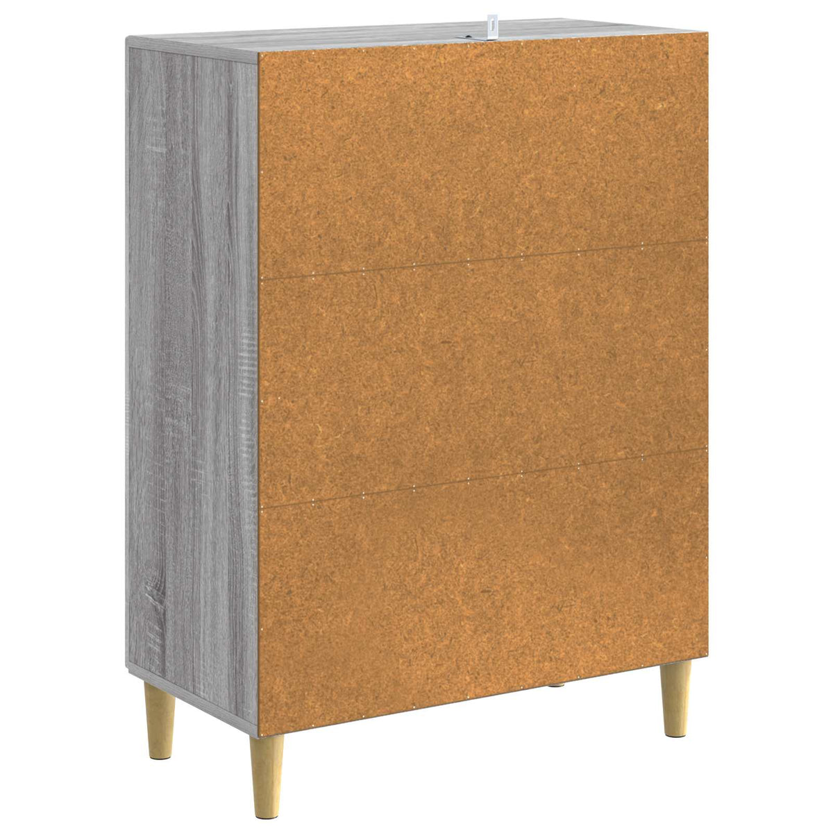 Sideboard Grå Sonoma 66 x 34,5 x 90 cm Konstrueret træ