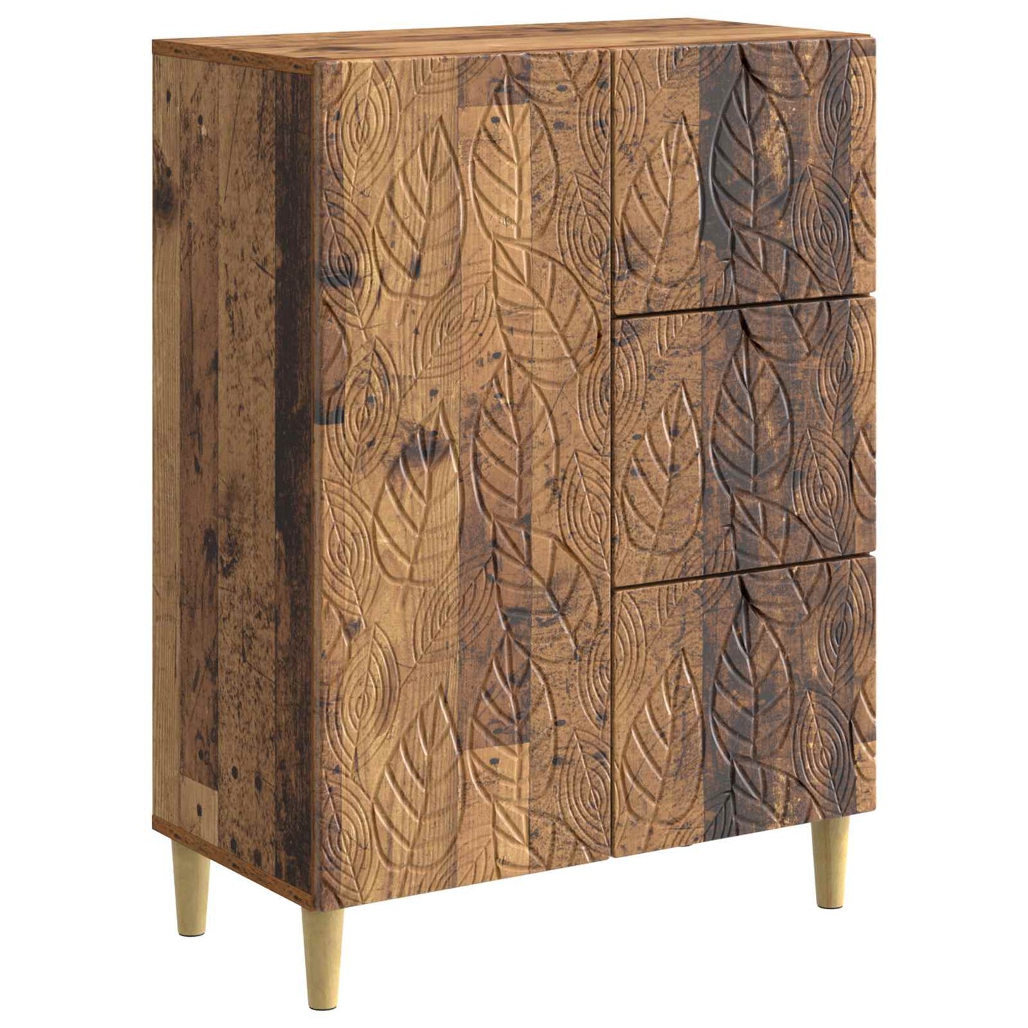 Sideboard Gammelt træ 66 x 34,5 x 90 cm Konstrueret træ