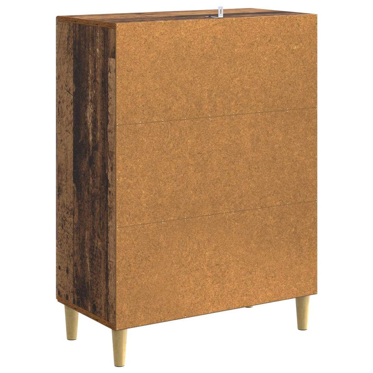 Sideboard Gammelt træ 66 x 34,5 x 90 cm Konstrueret træ
