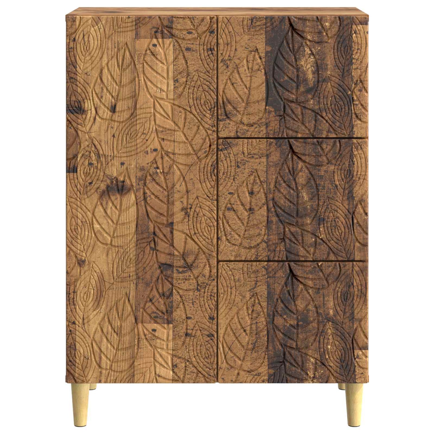 Sideboard Gammelt træ 66 x 34,5 x 90 cm Konstrueret træ