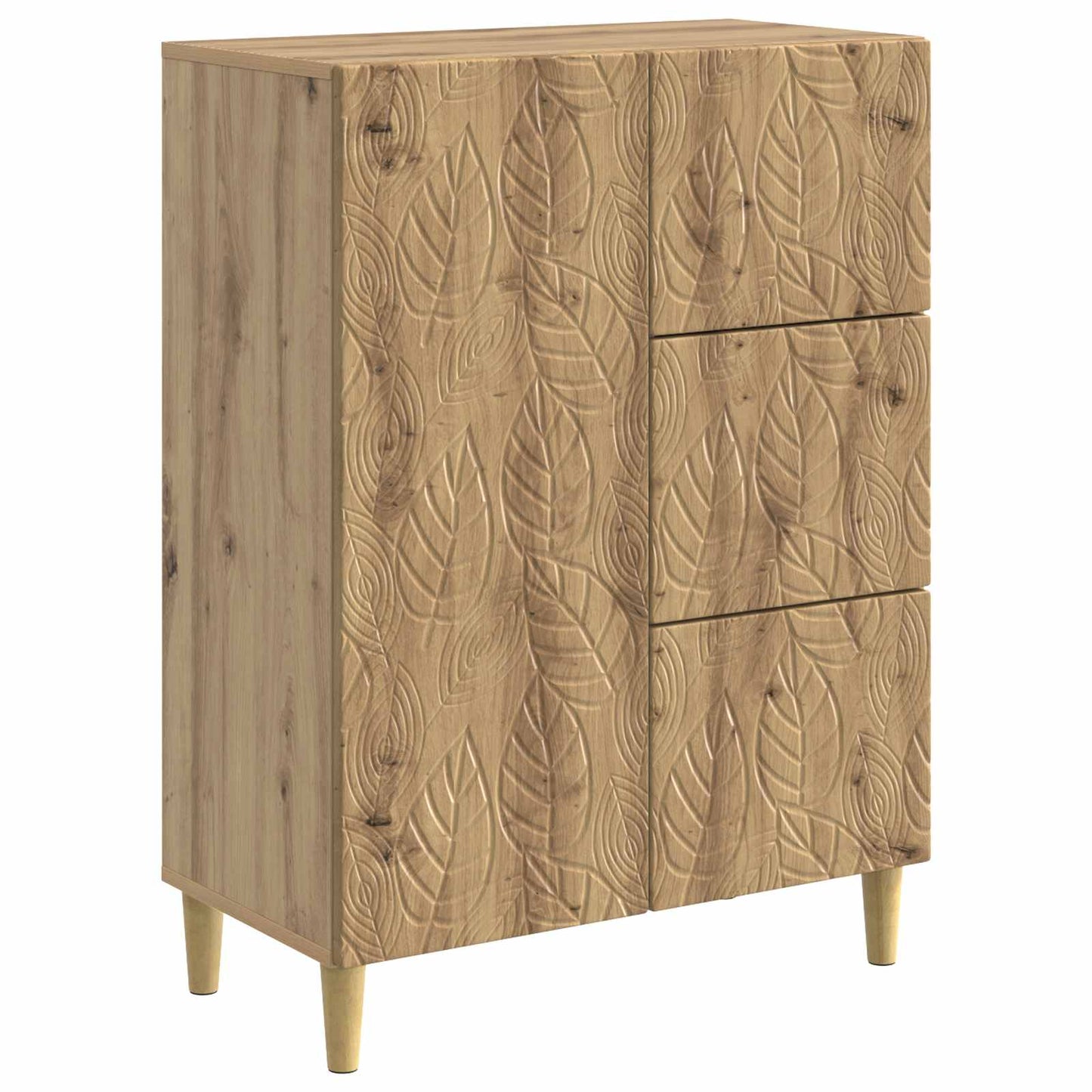 Sideboard Artisan-eg 66 x 34,5 x 90 cm Konstrueret træ