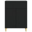 Sideboard Sort 66 x 34,5 x 90 cm Konstrueret træ