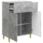 Sideboard Betongrå 66 x 34,5 x 90 cm Konstrueret træ