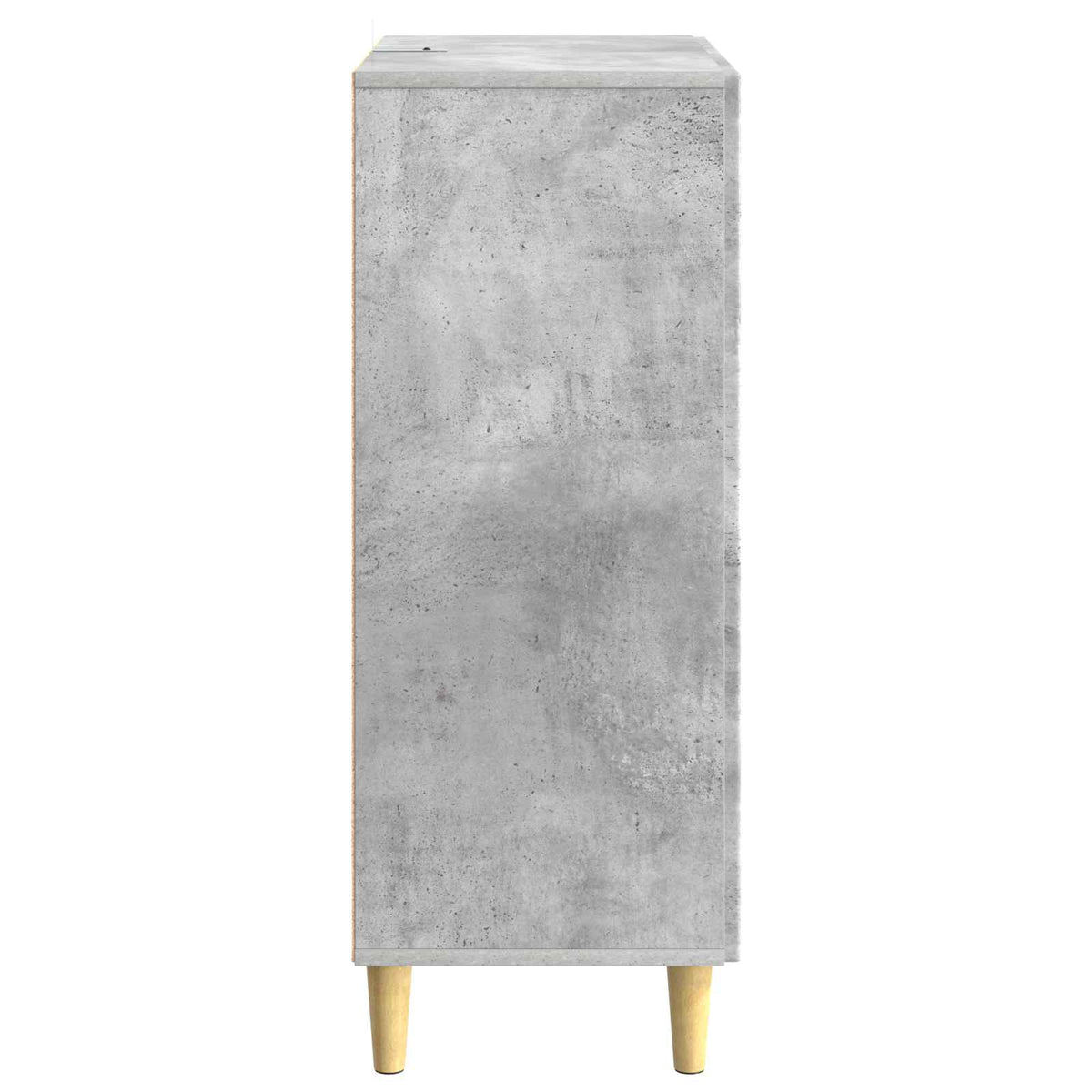 Sideboard Betongrå 66 x 34,5 x 90 cm Konstrueret træ