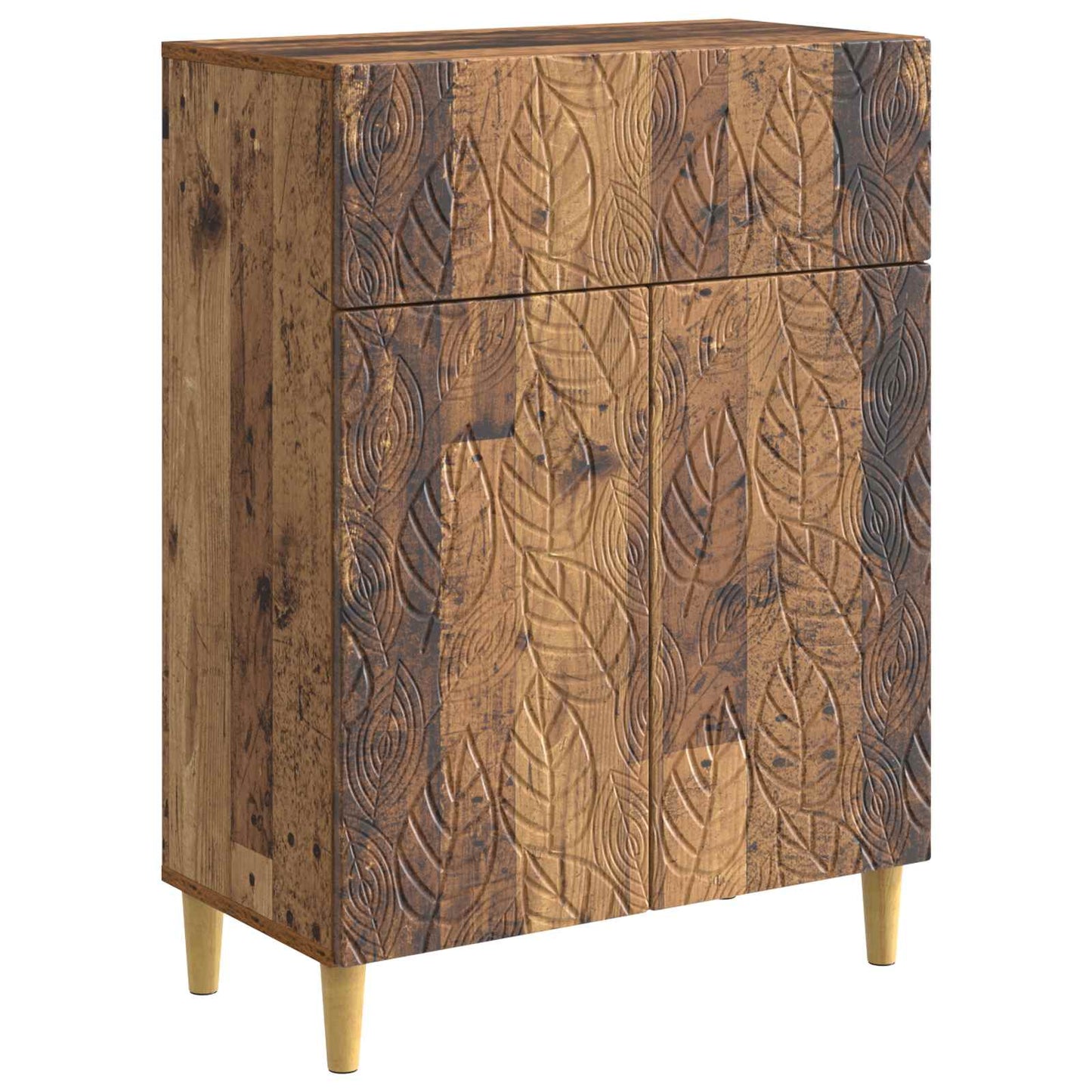 Sideboard Gammelt træ 66 x 34,5 x 90 cm Konstrueret træ