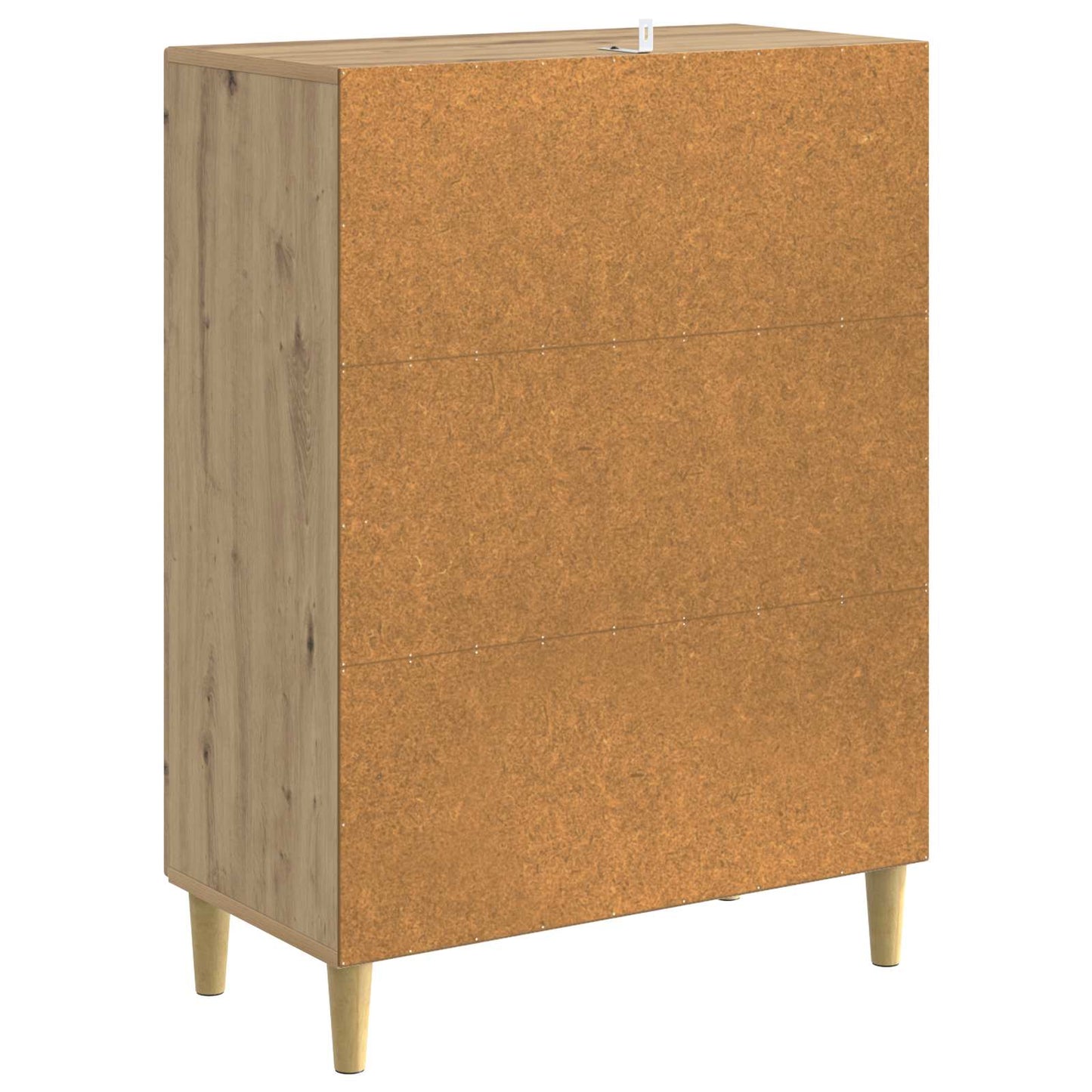 Sideboard Artisan-eg 66 x 34,5 x 90 cm Konstrueret træ