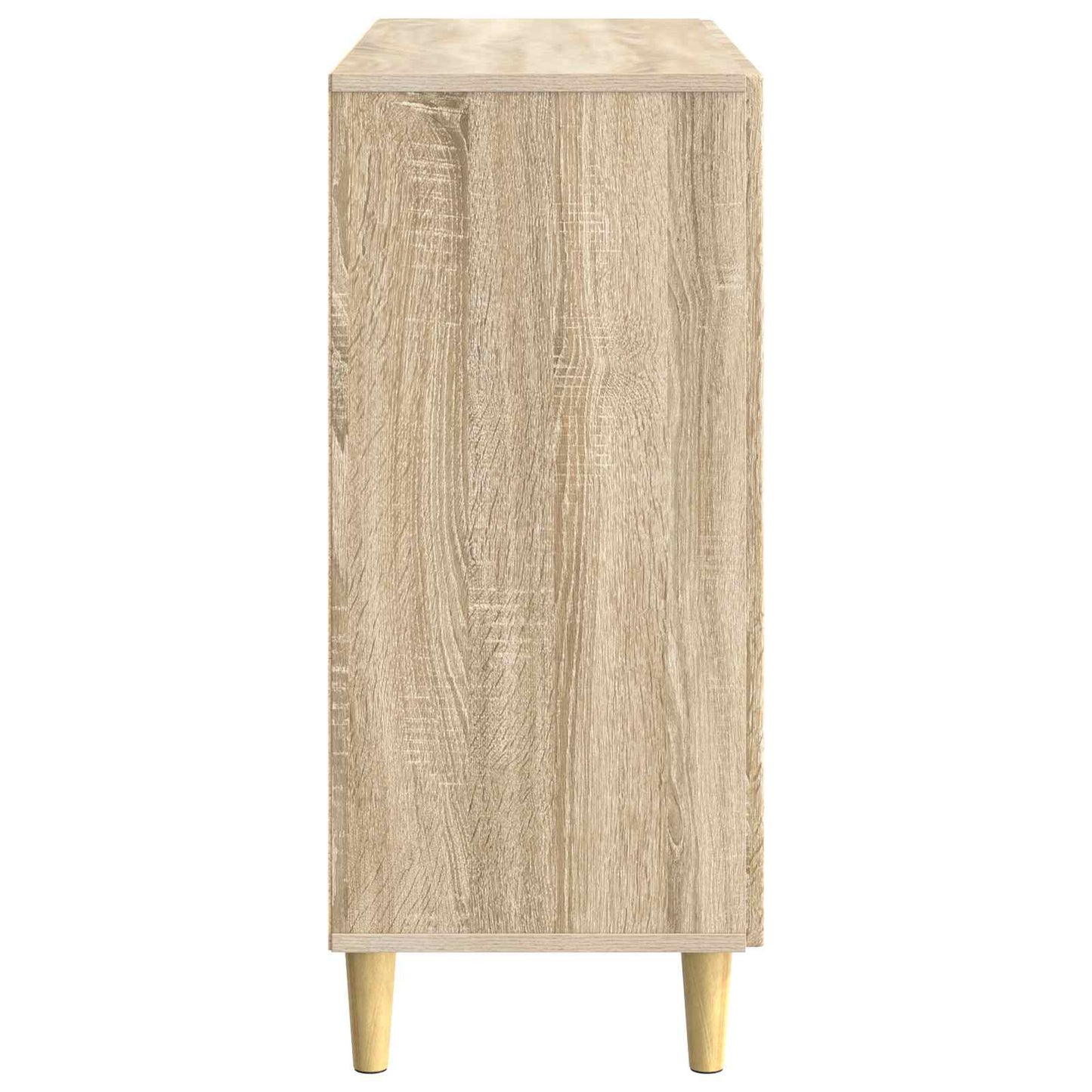 Sideboard Sonoma-eg 89 x 34,5 x 80 cm Konstrueret træ