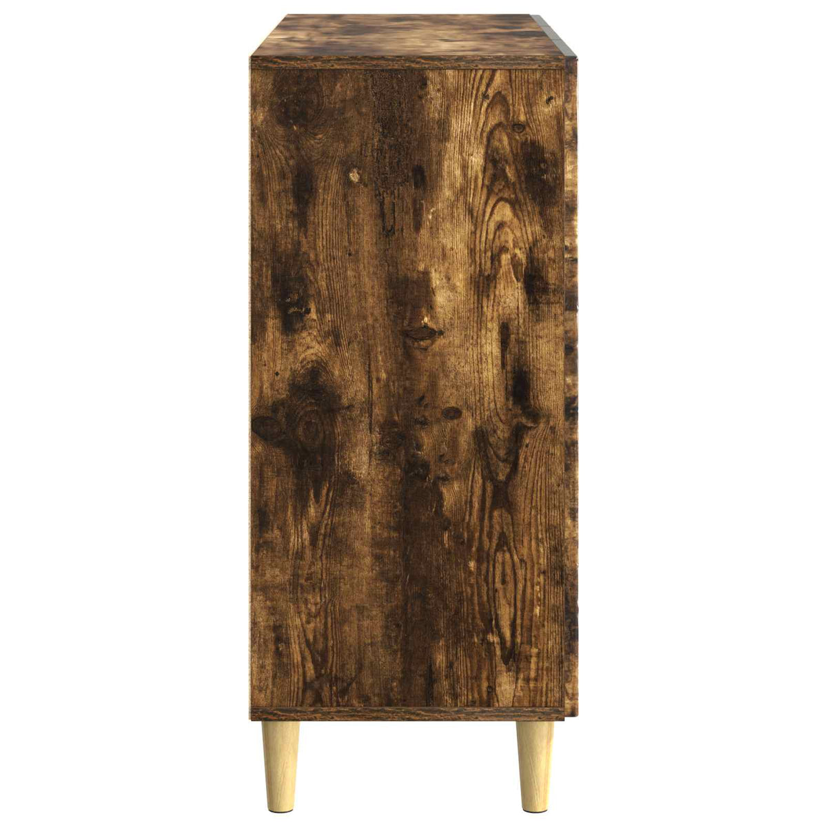 Sideboard Røget eg 89 x 34,5 x 80 cm Konstrueret træ