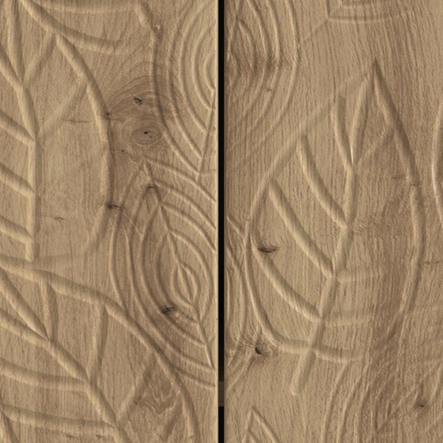 Sideboard Artisan-eg 89 x 34,5 x 80 cm Konstrueret træ