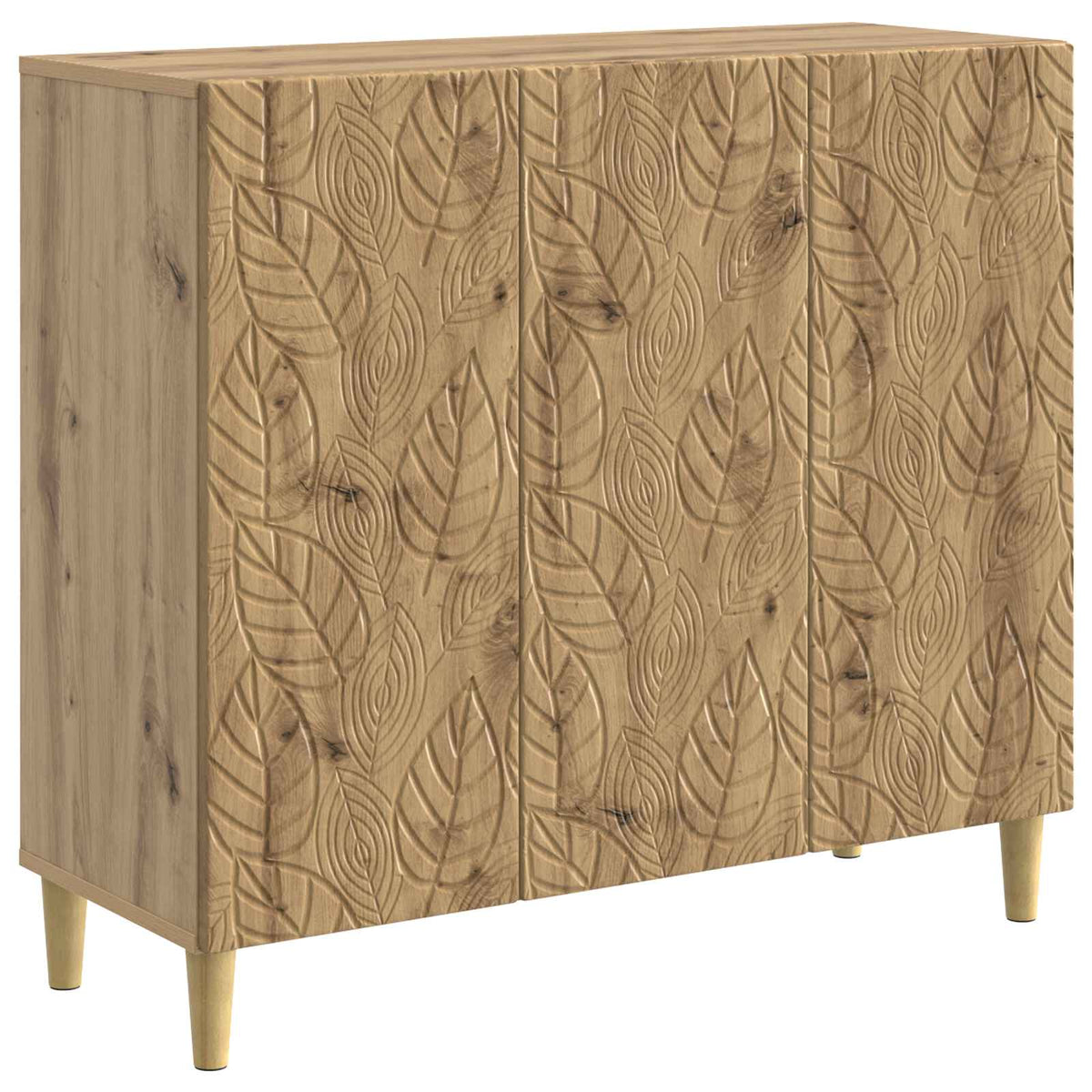 Sideboard Artisan-eg 89 x 34,5 x 80 cm Konstrueret træ