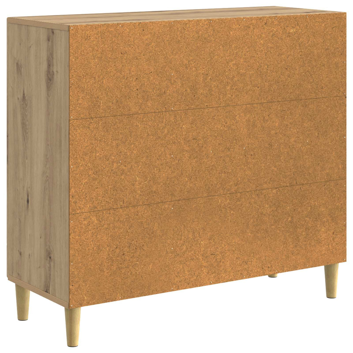 Sideboard Artisan-eg 89 x 34,5 x 80 cm Konstrueret træ