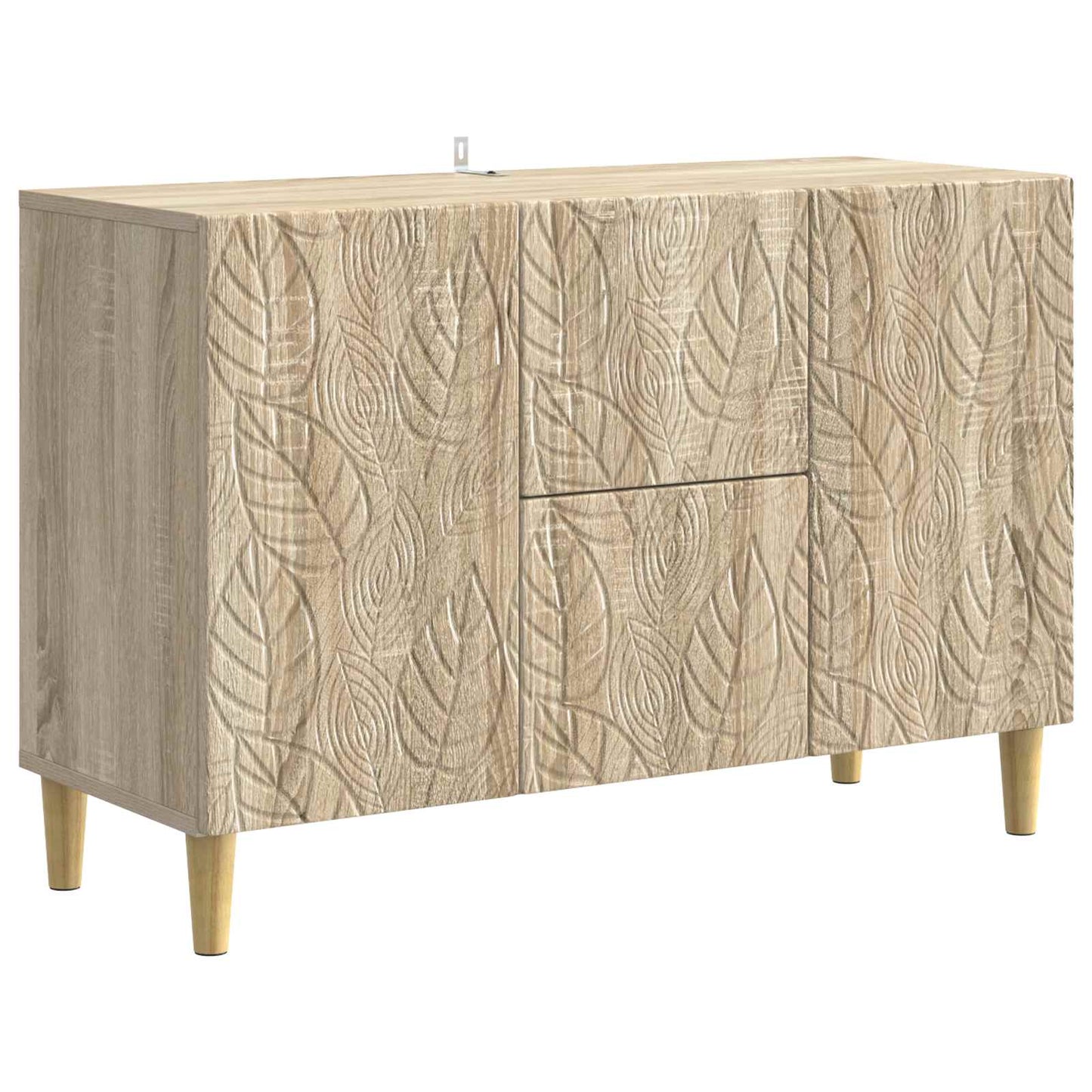 Sideboard Sonoma-eg 89 x 34,5 x 60 cm Konstrueret træ