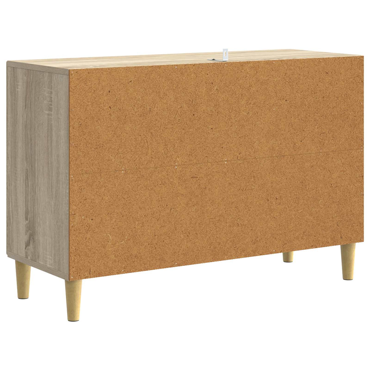 Sideboard Sonoma-eg 89 x 34,5 x 60 cm Konstrueret træ