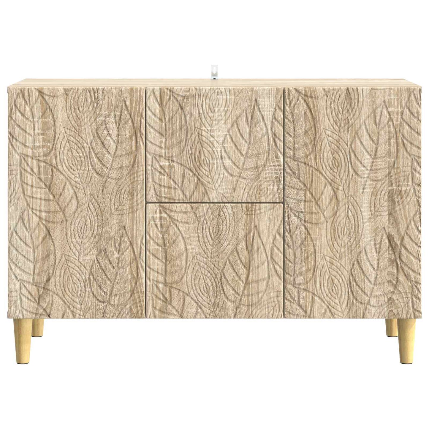 Sideboard Sonoma-eg 89 x 34,5 x 60 cm Konstrueret træ