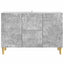 Sideboard Betongrå 89 x 34,5 x 60 cm Konstrueret træ