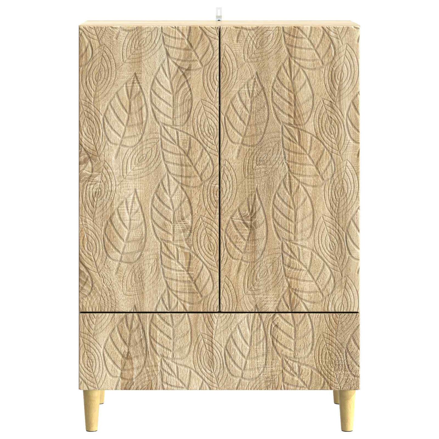 Sideboard Sonoma-eg 66 x 34,5 x 95 cm Konstrueret træ