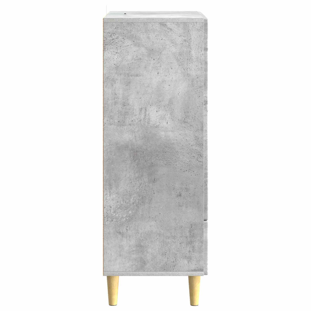 Sideboard Betongrå 66 x 34,5 x 95 cm Konstrueret træ