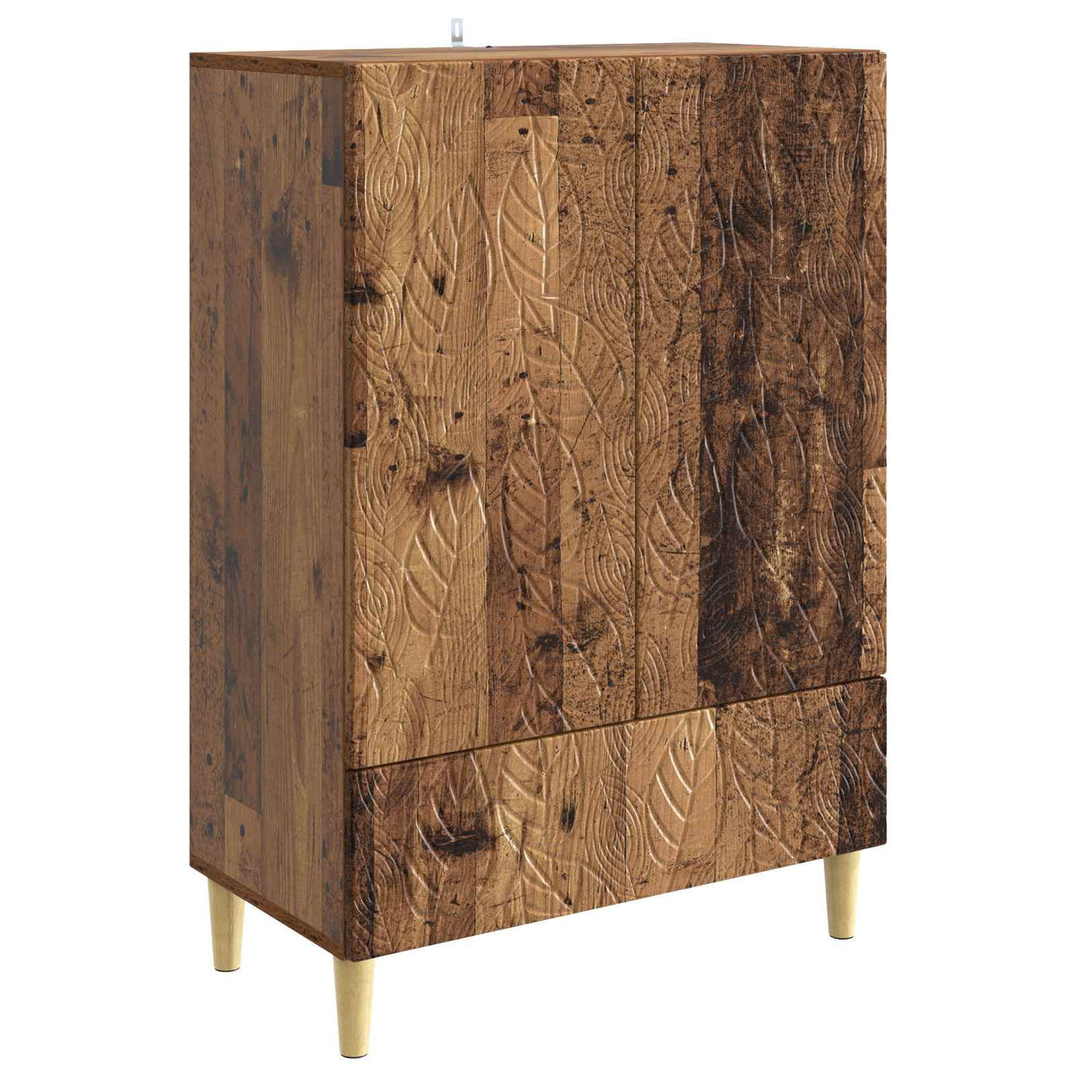 Sideboard Gammelt træ 66 x 34,5 x 95 cm Konstrueret træ