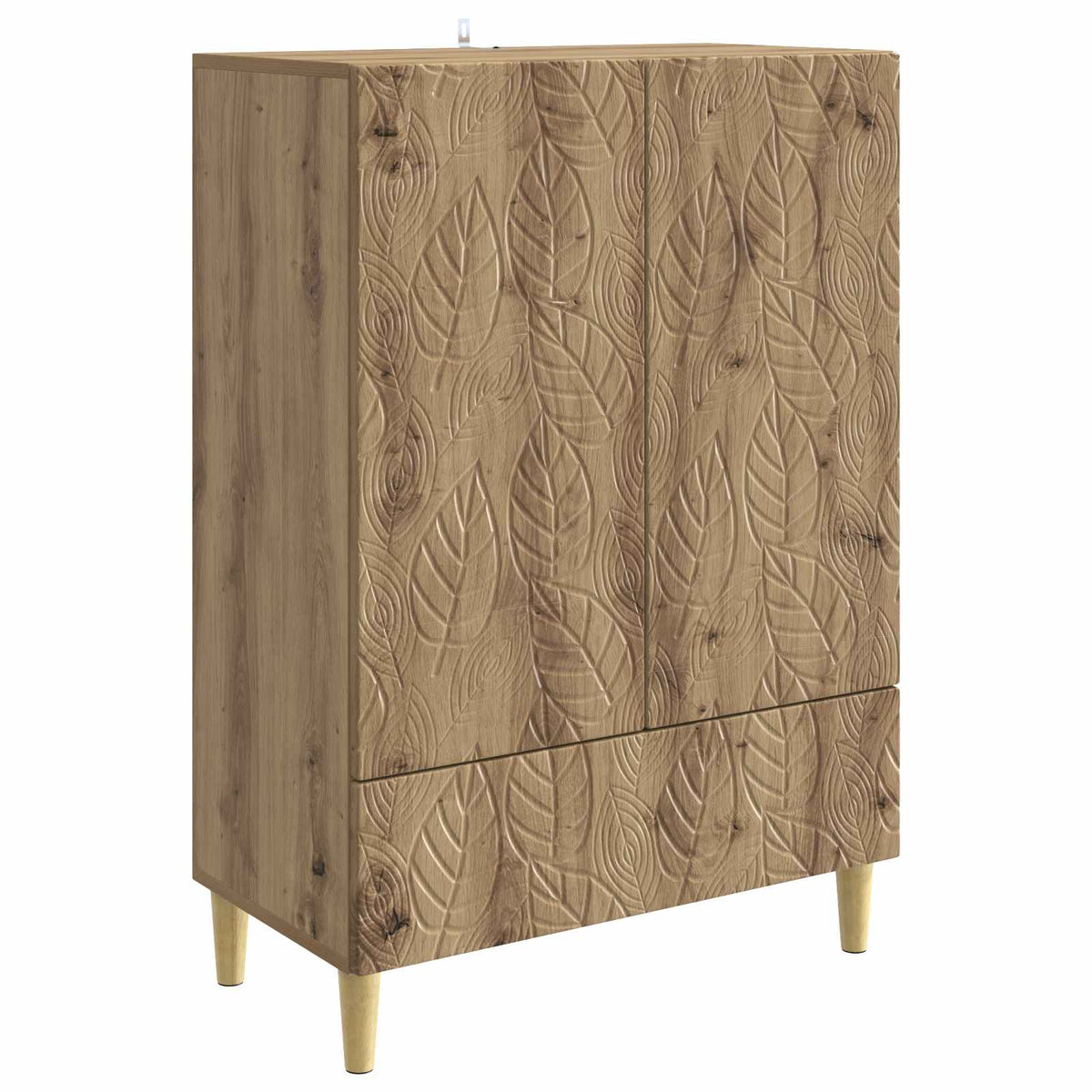 Sideboard Artisan-eg 66 x 34,5 x 95 cm Konstrueret træ