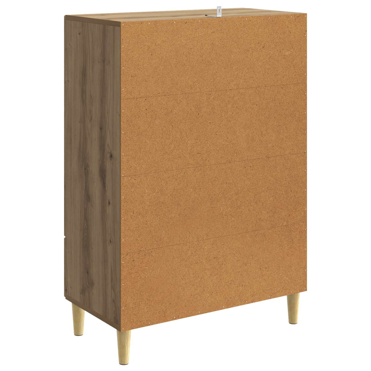 Sideboard Artisan-eg 66 x 34,5 x 95 cm Konstrueret træ