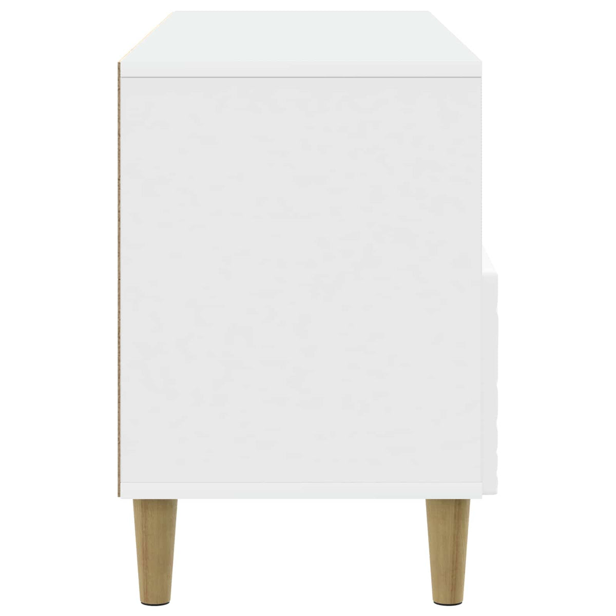 TV-skab 102 x 34,5 x 50 cm Hvid Konstrueret træ